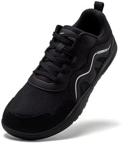 HOBIBEAR Mens Trainers Wide Toe Minimalist Trail Running Shoes Outdoor Casual Sneakers