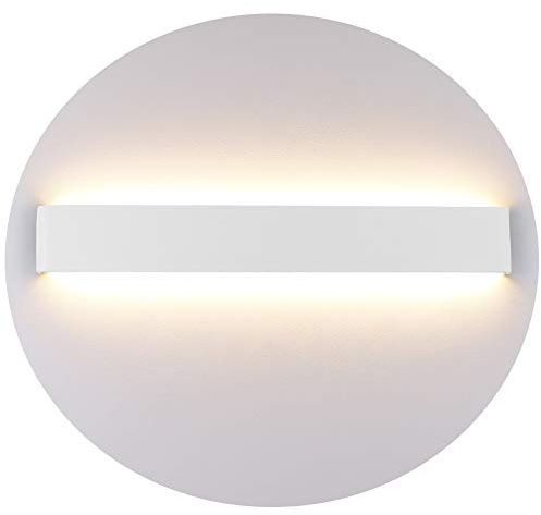 Klighten Applique da Parete Interno Moderno LED Lampada da Parete 20W 61CM Lampada da Muro per Camera da Letto Soggiorno Corridoio Bagno Scale, Bianco Caldo 3000K
