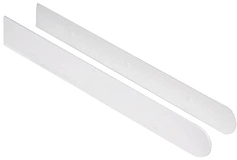 Virtual Plastics Window Sill Capping Board Long End Caps - Pair