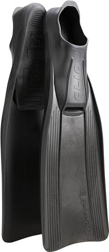 Cressi Clio Schnorchelflossen / Taucherflossen für Herren Damen und Kinder, 45/46