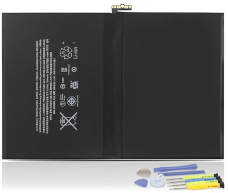 ANTIEE 7306mAh A1664 Tablet Batería para iPad Pro 9.7 A1673 A1674 A1675 iPad6,3 iPad6,4 EMC 2976 2977 32GB/128GB/256GB MLMP2LL/A MLMW2LL/A MLN02LL/A MLMN2LL/A MLMV2LL/A MLMY2LL/A MLMQ2LL/A