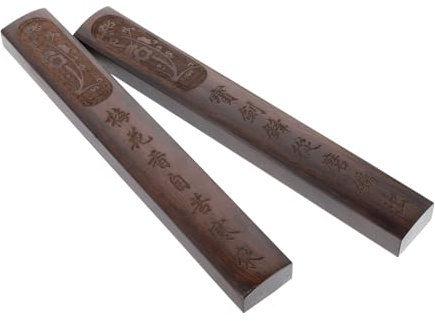 BESPORTBLE Holz-briefbeschwerer Flach Halte-Schwerer Für Sumi-Kalligraphie Werkzeug Mit Glatter Oberfläche Und Polierten Ecken Für Langlebige Nutzung