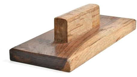 Export Store - Paleta de madera para trabajos de albañilería, herramienta ideal para enlucido de paredes niveladas y trabajos de cemento, aplicaciones precisas hechas a mano de mampostería y cemento