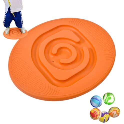 Balance Maze Board, Toddler Balance Board, Toddler Sensory Balance Toys Equipment, Wobble Balance Board for Kids 3+ Years Old, Balance Board for Yoga and Physical Exercise