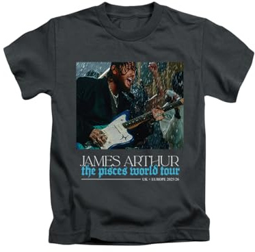 The Pisces, James pop Arthur Novelty Iconic Tee T-Shirt Funny Unisex T Shirt Top Black