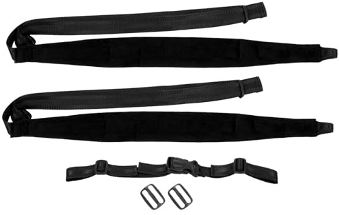 BESPORTBLE Sangle Accordéon Réglable 96/80/60/48/32/24/16/8 Basses Bandoulière Ajustable pour Musiciens en Reprise et Concert