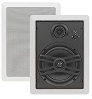 Yamaha NS-IW470 3-Way In-Wall Speaker For Custom Install (White, Pair), 6