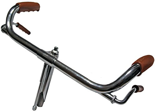 Manubrio Cromato in Ferro Bici Epoca R/Bacchetta 26 - 28 Ø 22,2