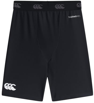 Canterbury Thermoreg Base Layer Pantaloncini, Bambino, Nero, MB