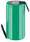 Goobay 72806 Sub-C 2500 mAh Batterie Nichel-Metallo Idruro (NiMH), 1.2 V, PVC, Solder Coda (Z)