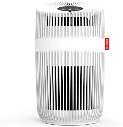 Boneco P230 Air Purifier, Triple Action Purification, Removes Pollen, Smoke and Fine Dust, 360° Pre-Filter with HEPA Filtration, Ionizer and UV-C light, for Rooms up to 45m² – White
