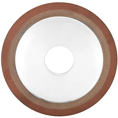 Diamantslipskiva, slipande harts diamant slipskiva, för legeringsblad diamantslipverktyg volframstål för slipning av hårdmetall hårdstål 125mm x 32mm (4,9inch * 1,3inch)