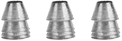 20 Piezas cuñas de Redondo de Seguridad, Juego de cuñas divisorias con de Martillo de Acero, cuñas de Hacha para Trineo de Martillo de Garra (Diámetro 13 mm/0,51 Pulgadas)