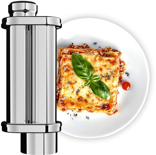 Fentic Nudelmaschine – Nudelmaschine Elektrische Geeignet für Fentic SM-1504P und SM-1504BM – Edelstahl Nudelwalze – Pasta Maker