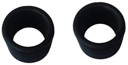 Mikikit 2piezas Porta Cañas Inserto De Goma para Soporte De Caña De Pescar Adecuado para Tubos Exterior Grosor