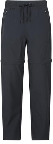 Mountain Warehouse Explorer Women’s Zip-Off Trousers - Lightweight & Quick-Drying Pants with Multiple Pockets & Adjustable Waist - Spring, Summer, Travel, Outdoors