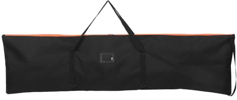 GAROZATION Bolsa para Snowboard Negra de Gran Capacidad 167 X 41 X 1 Cm, Resistente al Agua, Acolchada y Ergonómica, Adecuado para Viajes en Avión y Transporte Seguro de Equipo de Deportes
