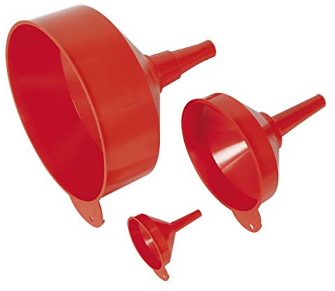 Sealey F98 Trichter mit Festauslauf, Set von 3