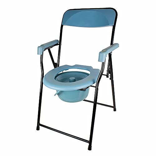 Mobiclinic®, Toilettenstuhl für senioren, Europäische marke, Faltbarer wc sitz, Ergonomischer mit armlehnen, Eimer deckel, Resistent, Bis zu 100 kg, Modell timón