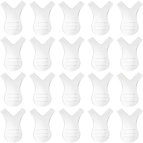 20er Pack Y Wimpernlifting Werkzeug Y Form Wimpernbürste Wimpernlifting Pinsel Silikon Pfropfen Wimpernlift Pinsel für Wimpernverlängerung Aufräumen