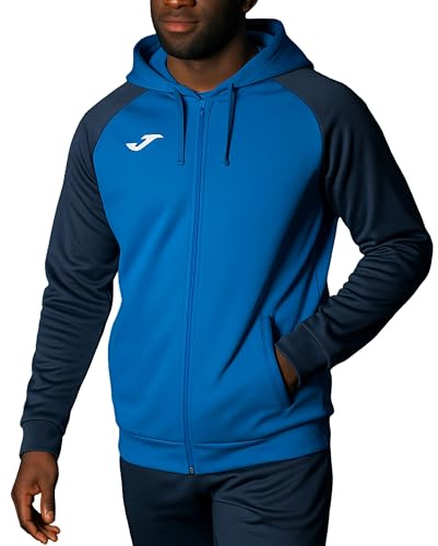 Joma Academy IV Sudadera con Capucha, Hombre, Royal-Marino, M