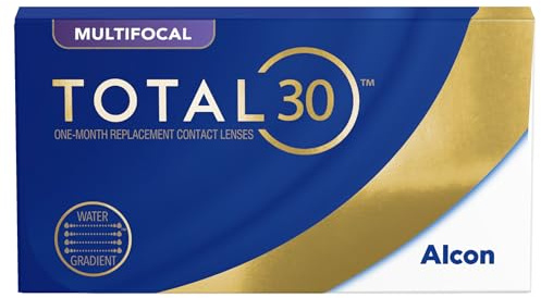 TOTAL30 Multifocal lenti a contatto mensili | 6 lenti | BC 8.4 mm | DIA 14.2 mm | ADD LOW | -02.25 diottrie