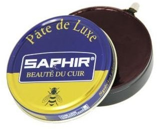 Saphir Beaute Du Cuir Pate De Luxe High Gloss Shoe Polish (Mahogany)