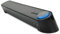GOgroove Barra di Suono Soundbar Computer USB Altoparlante Subwoofer Passivo con Design Angolato per una Proiezione Potente del Suono, Jack da 3.5mm per Cuffie + Microfono e Controllo Volume - Nero