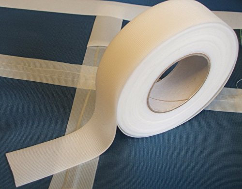 Nahtdichtband T-2000X - Schmelzklebeband 3-lagig wasserdicht - 5 Meter - zum Aufbügeln (weiß, 22mm Breite)