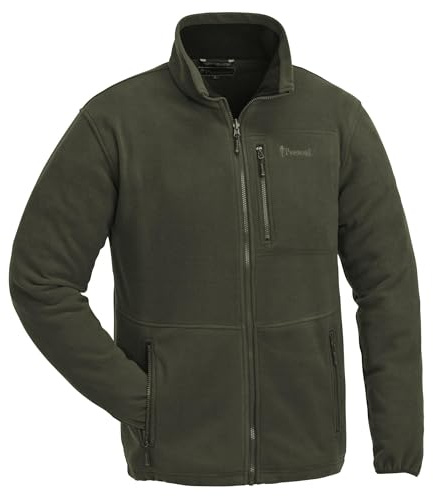Pinewood Herren Finnveden Fleece Jacke - Fleecejacke Herren - vielseitiges Fleece aus 240g Anti-Pilling Fleece mit Reißverschluss-Taschen und verstellbarem Saum