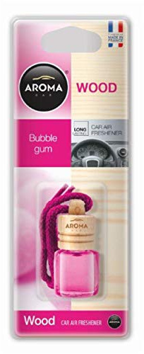 Aroma Car Désodorisant Wood Bubble Gum 6Ml Sous Blister
