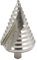 Mengshen Forstner 6-60mm Stufenbohrer Spiralflöte 12 Stufen Größe, Großer HSS Kobaltkegel Bohrwerkzeug Lochschneiden, Vergrößern, Blech, PVC-Blech Holzbearbeitung, Dreiecksgriff