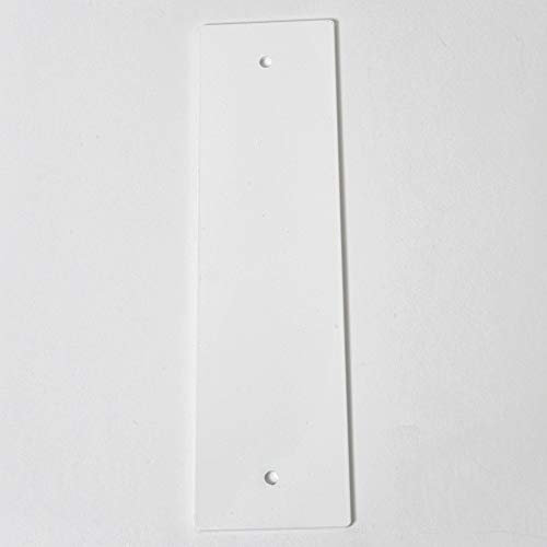PLACCA CIECA PER TAPPARELLA ELETTRICA,BIANCA DA 16.5