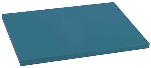 Metaltex - Tabla Profesional de Cocina Corte, Polietileno, color Turquesa, 38 x 28 x 1,5 cm