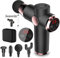 Massagepistole Massagegerät Pistole mit 32 Geschwindigkeiten Leise Handmassagegeräte Massage Pistole mit LCD Touchscreen für Schulter Nacken Körper Rücken Entspannung
