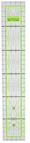 Righello da Cucito, 5X30 Cm di Alta Trasparente Strumenti da Taglio su Misura Righello da Cucito Fai-da-te Adatto per il Taglio di Vestiti