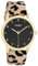 Oozoo Timepieces Unisex Uhr in Leopard/Schwarz - Armbanduhr Unisex mit Lederarmband | Hochwertige Uhr - Edle Analog Unisexuhr in rund C11373