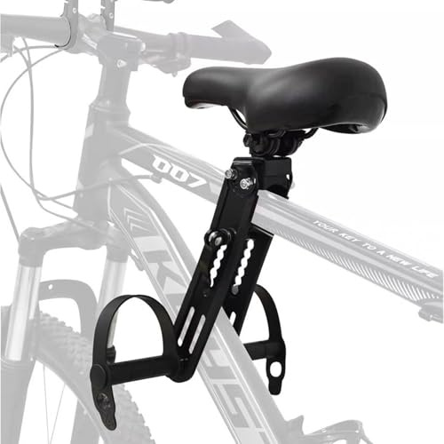 Barncykelsadel Pro, frammonterad barncykelsadel och styre, for mountainbikecykling med förälder och barn, for barn i åldern 2~5 år, justerbar for komfort(Bike Seat (WITHOUT Handlebar))