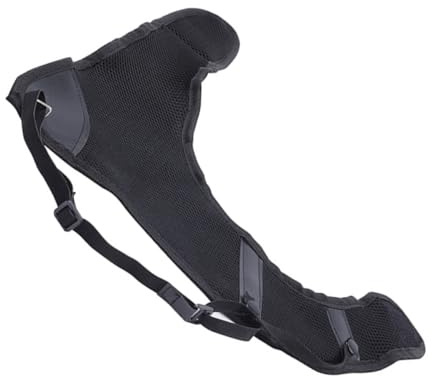 FRCOLOR Protecteur Professionnel de Tir à L'arc en Tissu Maille Respirant, Lavable, Protection Thoracique pour Entraînement et Compétition de Tir à L'arc