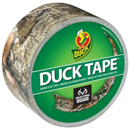 ShurTech Duck Tape 1409574 Klebeband, bedruckt, Klebeband, Realtree-Camouflage-Motiv, 4,8 cm x 9,2 m, 1 Rolle