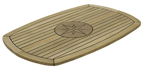 Teak Table Top 61x94cm klappbar - Tischplatte