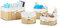 Relaxdays Aufbewahrungskörbe Set Bambus 17,5 x 32 x 23 cm HxBxT, 4er Set Aufbewahrungsbox für Regal und Schrank, natur