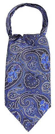 WANYING Herr Ascot-slips, Halsduk, Retro Chic för Damer - Paisley | Prickig | Blommig, Taglia unica