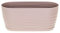 SPARKLE PLANTS Sahara Oval Flower Pot with Saucer Tray, 2 Sizes, 8 Colours - Plant Pot Planter with drainage Hole - Modern Decorative Flower Pot (Large Oval Sahara 31 cm, Taupe)