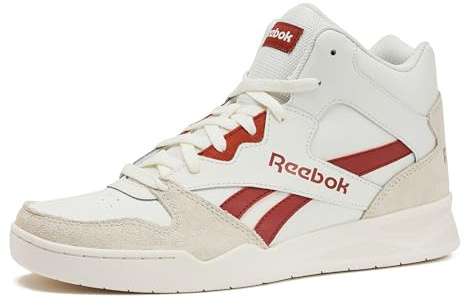 Reebok Royal Bb 4500 Hi2 Herren-Sneaker, hoch, Kreide/Vintage-Kreide/Reifen, Rot, 35 EU