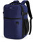 ECOHUB für Ryanair Handgepäck Rucksack 40x20x25, 20L Reiserucksack Handgepäck Flugzeug Unter Sitzplatz, Recycelten Travel Backpack mit 14 Zoll Computerfach, Rucksack für Herren Damen(Blau)