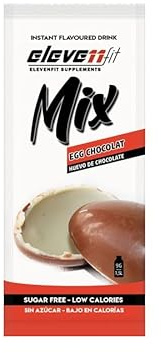 Mix Saborizante - Elevenfit - Pack 24 unidades – Mix Saborizante sin azúcar 24x9g (24Unidad, Huevo de Chocolate)