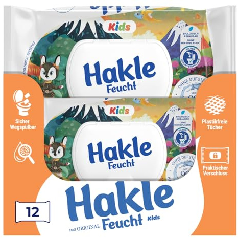 Hakle Feucht Kids 12 Packungen