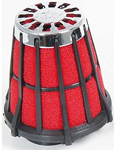 Malossi 043074.50 - Filtro dell'aria 32 mm, per moto PHBG/A15-21, colore: Rosso/Nero