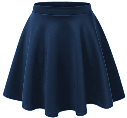 Gum & Berries Falda Skater para niñas Acampanada de Talle Alto Flippy Tramo Mini Tutu Faldas Escolares de Lujo 5-14 años